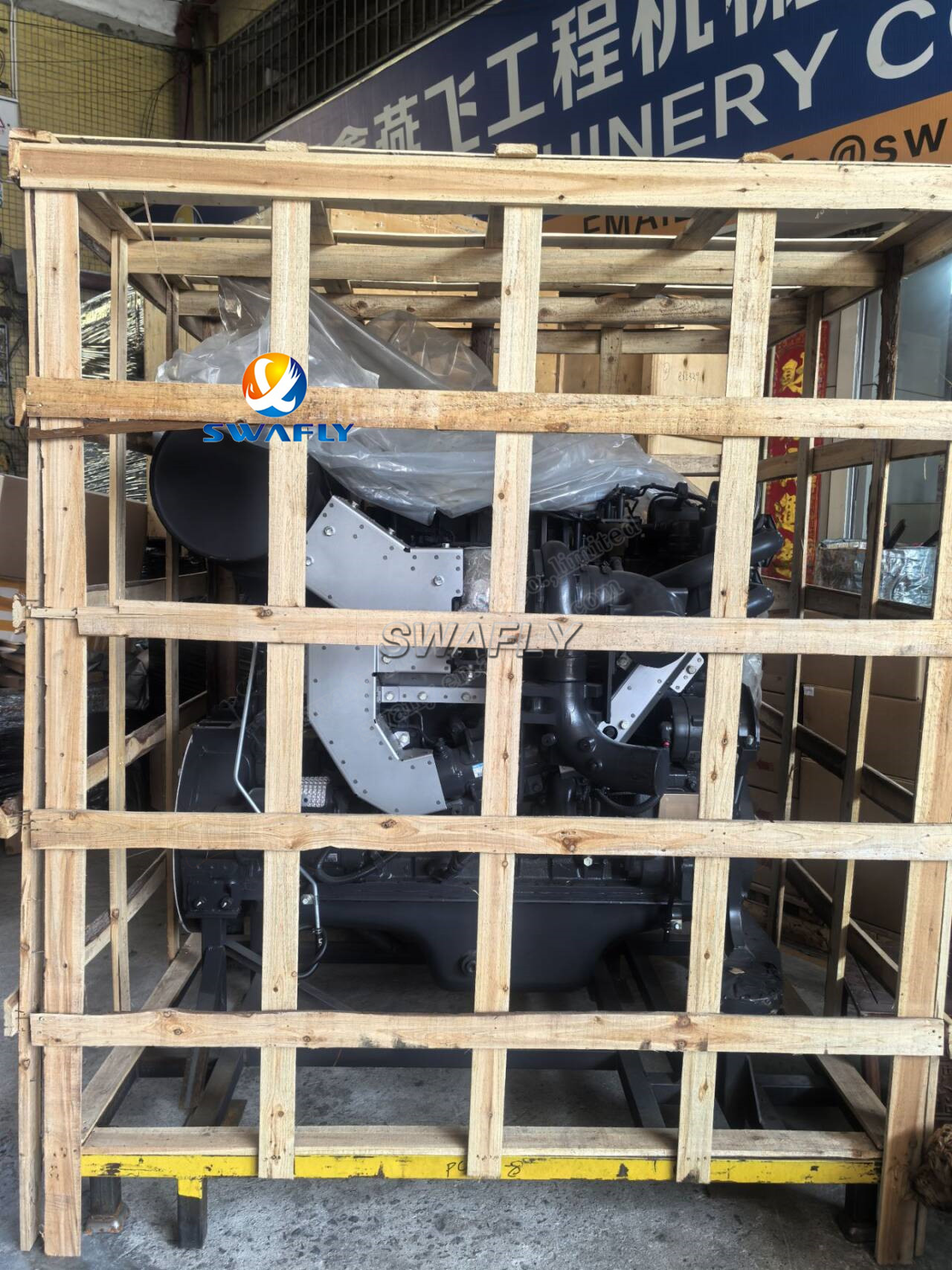 New Erivel: محرك Komatsu Saa6d140e-5 الأصلي-قم بتشغيل الحفارات الخاصة بك مع الموثوقية!