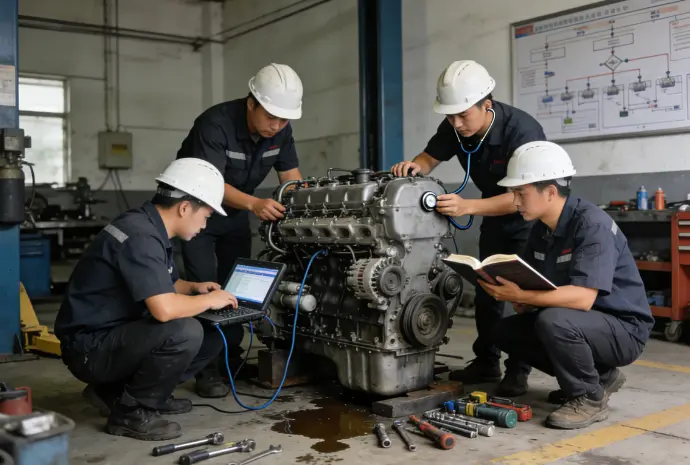 استكشاف أخطاء محرك الديزل الذي لا يعمل أو يصعب تشغيله