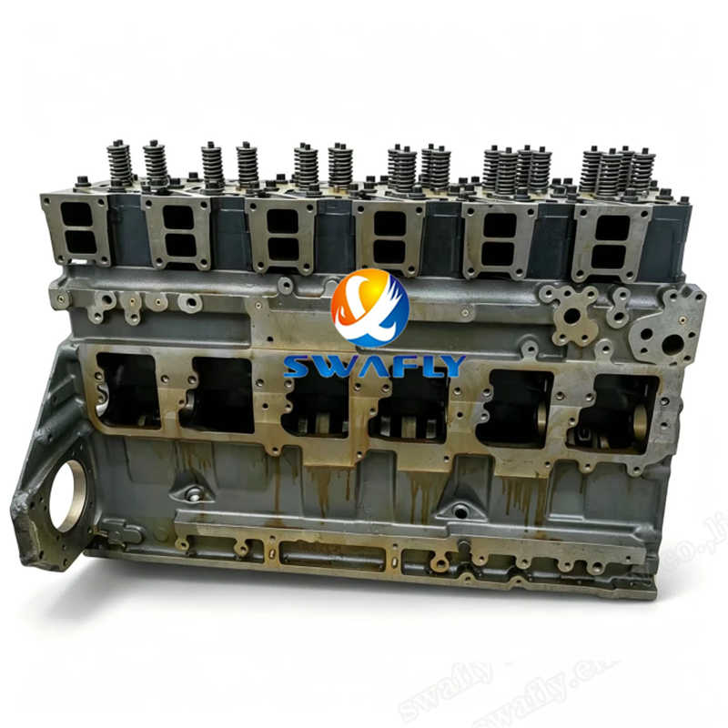 العلامة التجارية الجديدة كوماتسو SAA6D125E-2 تجميع المحرك ذو الكتلة الطويلة للحفارة PC400 PC450